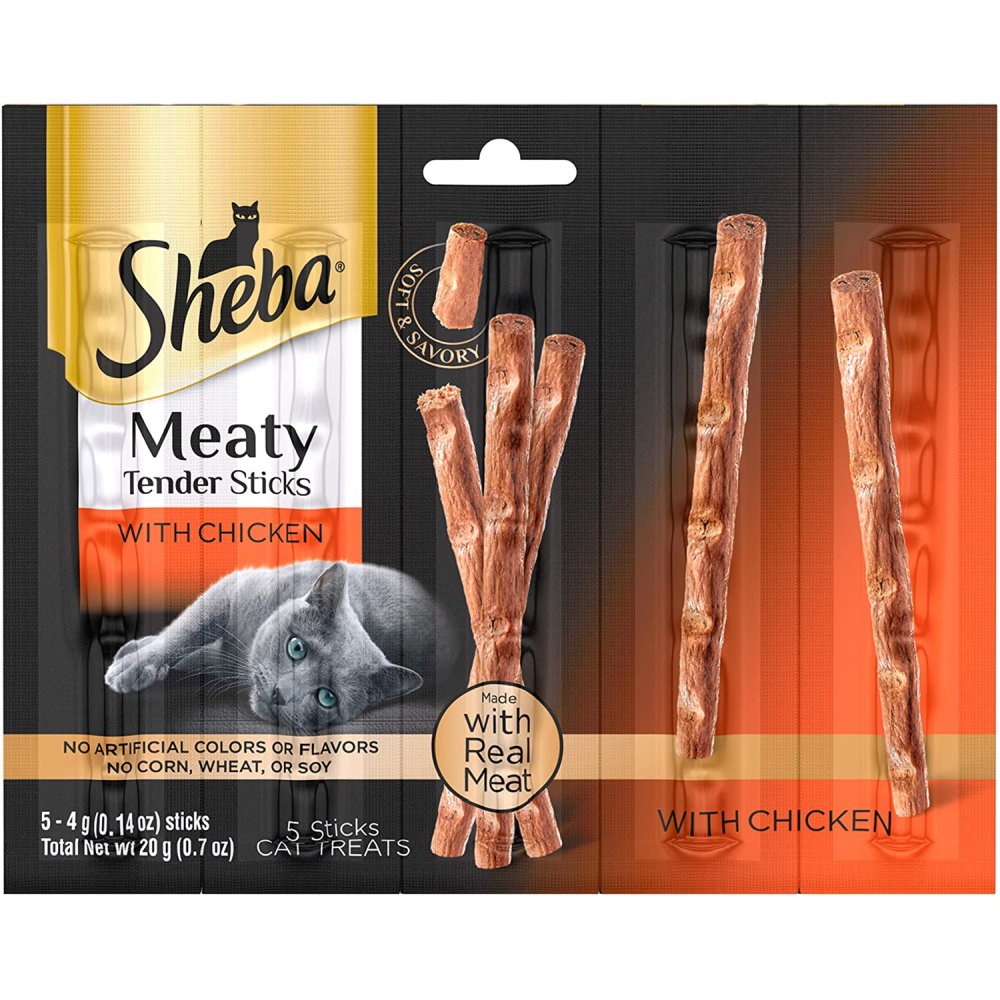 Sheba Meaty Tender Sticks Cat Treats