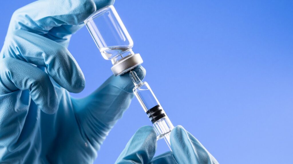 Vaccine shot preparation