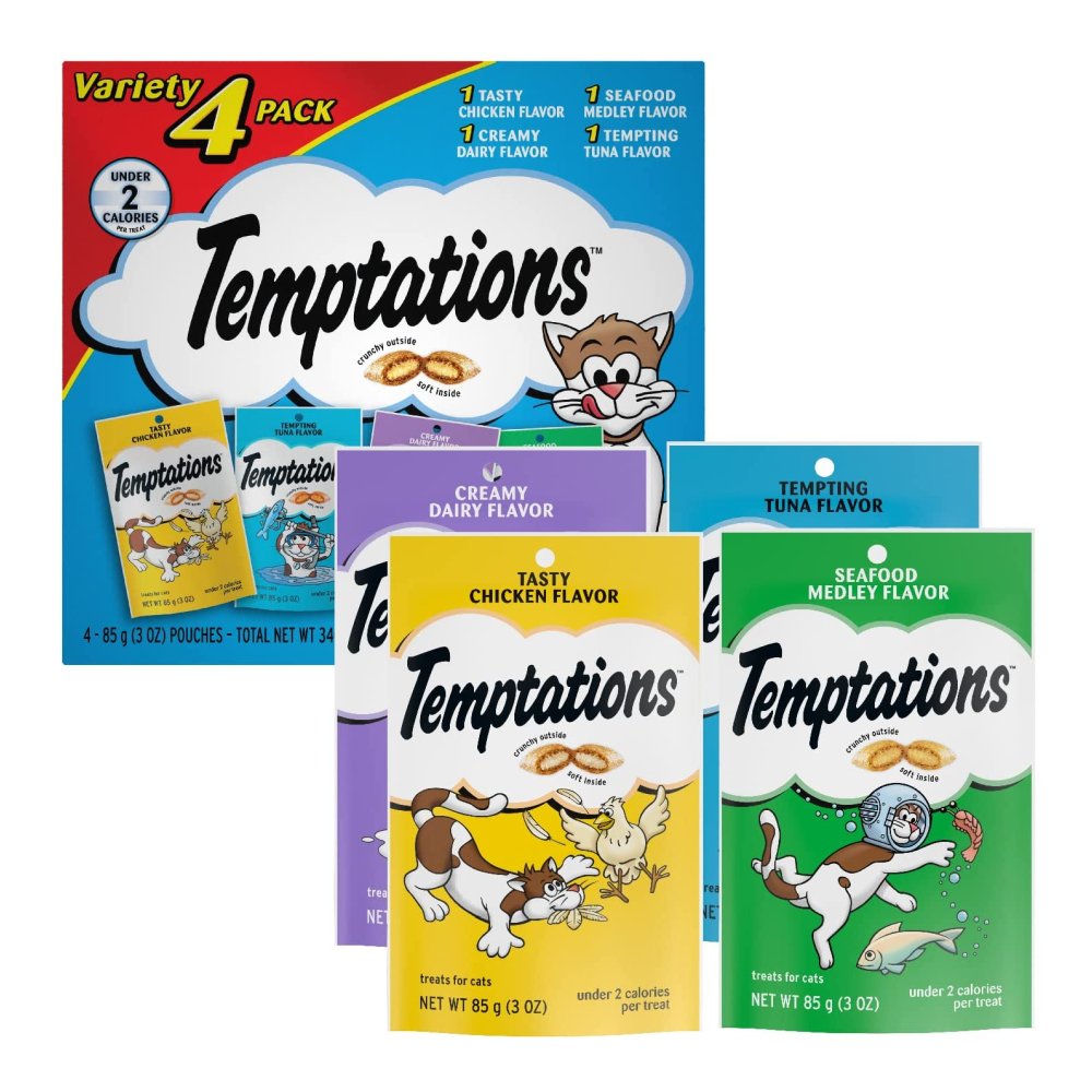 Temptations Cat Classic and MixUps Variety Packs